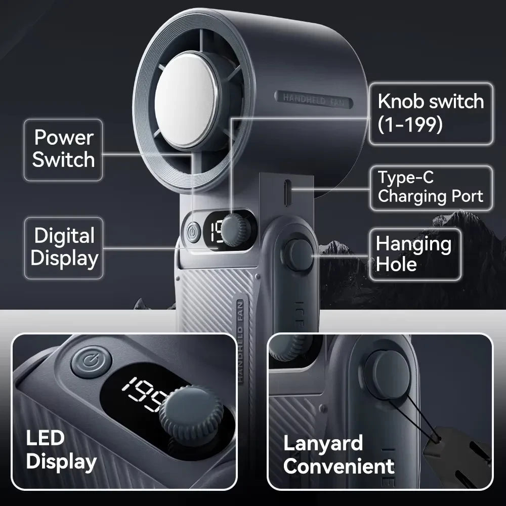 Portable Foldable Handheld Fan