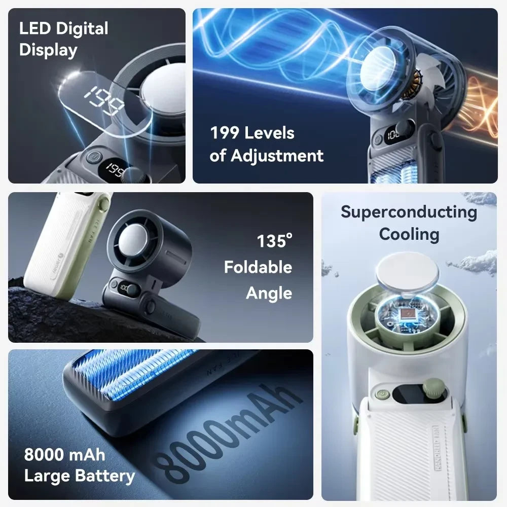 Portable Foldable Handheld Fan